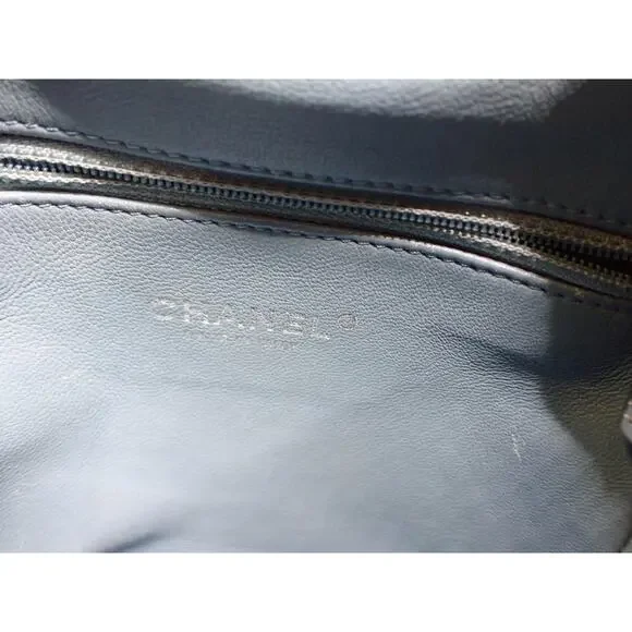 Chanel Sequin Mini Backpack Waterfall Blue Tri-color Bag Rare Light Limited Ed. - Picture 12 of 16